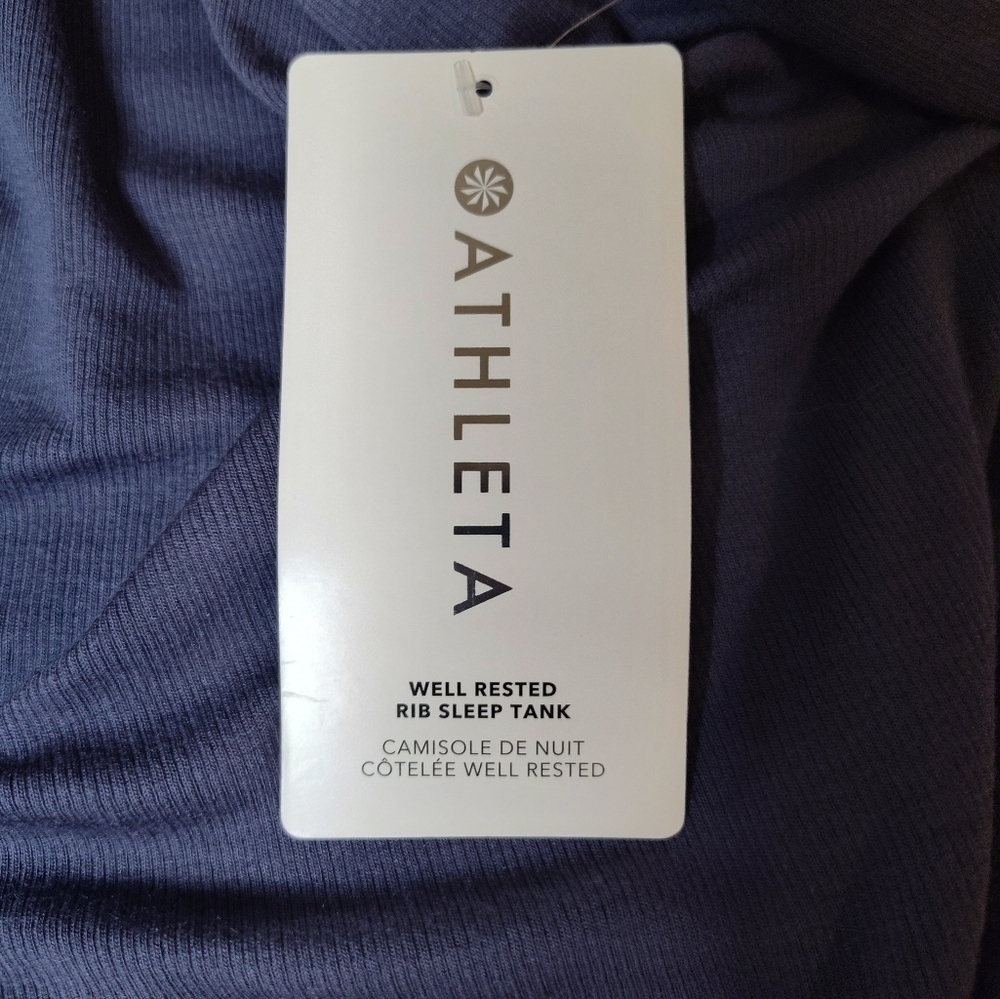 Athleta Well Rested Rib Sleep Tank - Picture 7 of 8